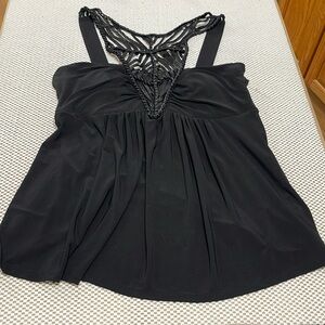 Boston Proper Black Gorgeous Tank - Sz M